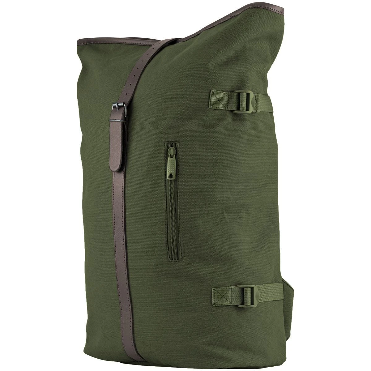 Jack Pyke Canvas Fold Top Rucksack Green 3 Jack Pyke Canvas Fold Top Rucksack Green