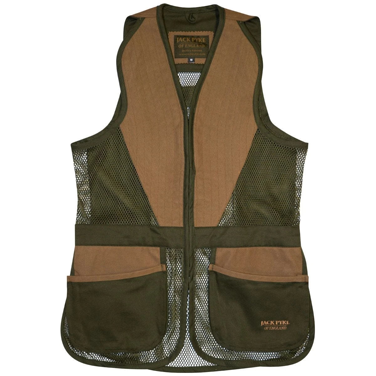 Jack Pyke Sporting Skeet Vest Green 3 Jack Pyke Sporting Skeet Vest Green