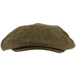 Jack Pyke Wool Blend Flat Cap Tweed Brown -Military1st Shop jack pyke wool blend flat cap tweed brown 003 11