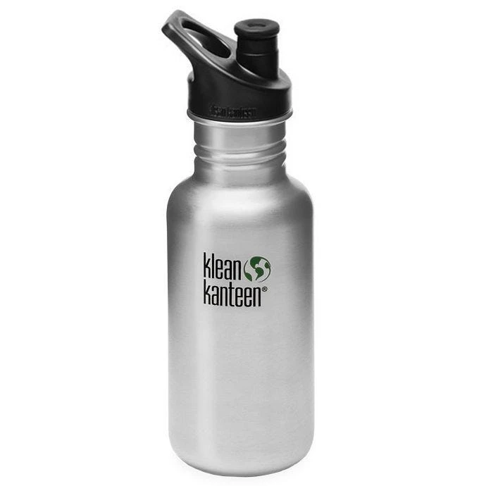 Klean Kanteen Classic 532ml Bottle With Sport Cap 3.0 Brushed Stainless 3 Klean Kanteen Classic 532ml Bottle With Sport Cap 3.0 Brushed Stainless