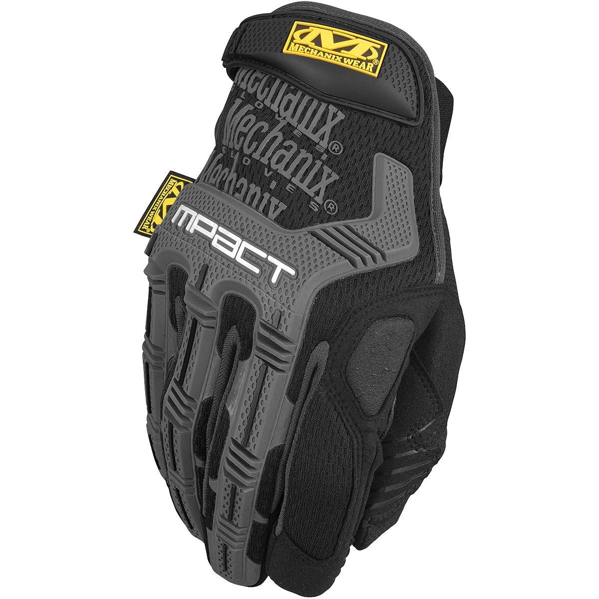 Mechanix Wear M-Pact Gloves Black/Grey 3 Mechanix Wear M-Pact Gloves Black/Grey
