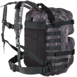 MFH Backpack Assault II Snake Black -Military1st Shop mfg pack assault ii snake black 2