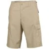 MFH US BDU Bermuda Shorts Ripstop Khaki -Military1st Shop mfh bdu shorts khaki 1 1
