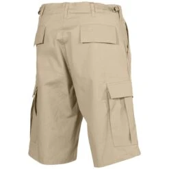 MFH US BDU Bermuda Shorts Ripstop Khaki 5 MFH US BDU Bermuda Shorts Ripstop Khaki -Military1st Shop mfh bdu shorts khaki 2 1