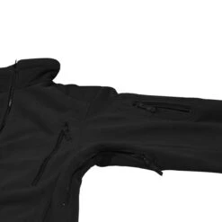 MFH Heavy Strike Fleece Jacket Black -Military1st Shop mfh heavy strike fleece jacket black 003 1