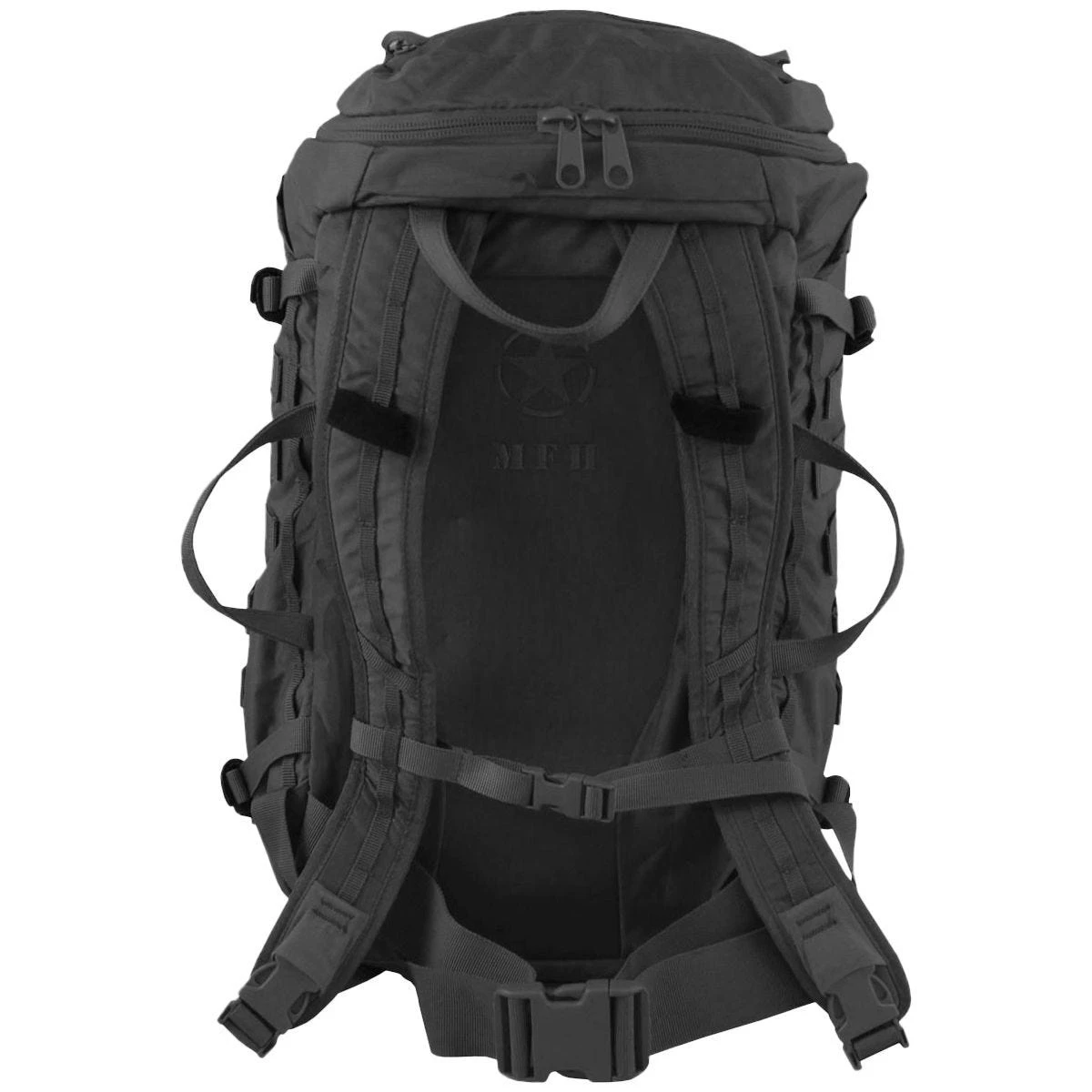 MFH Mission 30 Backpack Black 4 MFH Mission 30 Backpack Black - Image 2