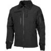 MFH High Defence Softshell Jacket Black -Military1st Shop mfh soft shell jacket high defence black 01 1