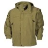 MFH US Soft Shell Jacket Level 5 Coyote Tan -Military1st Shop mfh us soft shell jacket coyotetan 001