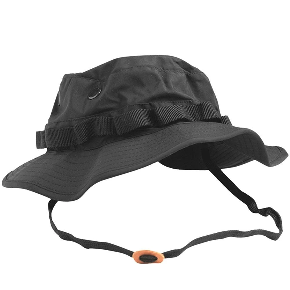 Teesar US GI Trilaminate Boonie Hat Black 2 Teesar US GI Trilaminate Boonie Hat Black