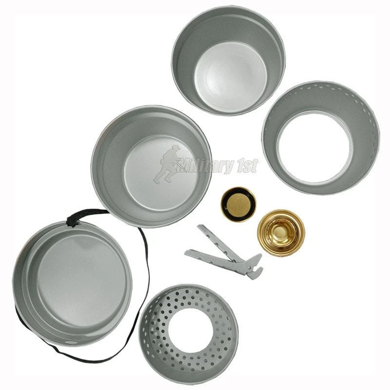 Mil-Tec Aluminium Cook Set 5 Mil-Tec Aluminium Cook Set - Image 3