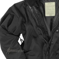 Mil-Tec ECWCS Jacket With Fleece Black -Military1st Shop mil tec ecwcs jacket black 5 1
