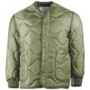 Mil-Tec M65 Jacket Liner Olive 2 Mil-Tec M65 Jacket Liner Olive -Military1st Shop mil tec m65 jacket liner olive 01