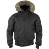 Mil-Tec N-2B Flight Jacket Black -Military1st Shop mil tec n2b jacket black 1aaa 4
