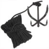 Mil-Tec Anchor Rope Black -Military1st Shop mil tec ninja rope amaz 1 1