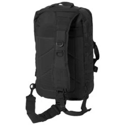 Mil-Tec One Strap Large Assault Pack Black -Military1st Shop mil tec one strap assault pack LARGE BLK 2 1