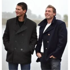 Mil-Tec US Navy Pea Coat Black 7 Mil-Tec US Navy Pea Coat Black -Military1st Shop mil tec pea coat 3b 1