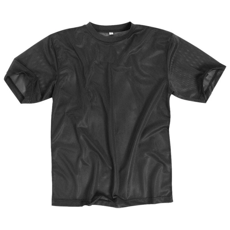 Mil-Tec T-Shirt Mesh Black 3 Mil-Tec T-Shirt Mesh Black