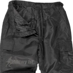 Mil-Tec US MA1 Thermal Trousers Black -Military1st Shop mil tec thermal trousers black 3 1