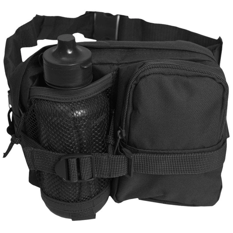 Mil-Tec Waist Bag With Canteen Black 3 Mil-Tec Waist Bag With Canteen Black