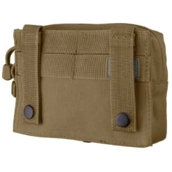 Mil-Tec MOLLE Belt Pouch Small Dark Coyote -Military1st Shop mil tec molle belt pouch dark coyote 2 1