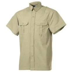 Fox Outdoor Short Sleeve Outdoor Shirt Khaki
