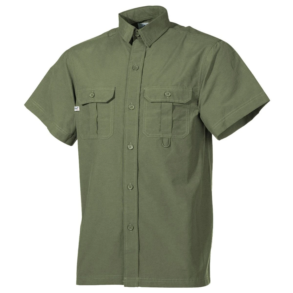 Fox Outdoor Short Sleeve Outdoor Shirt OD Green 3 Fox Outdoor Short Sleeve Outdoor Shirt OD Green