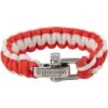 Pentagon Survival Bracelet Red White -Military1st Shop pentagon Survival Bracelet 20 RED WHITE 1