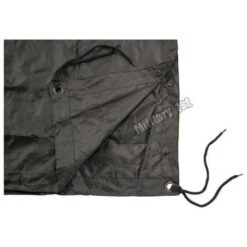 Waterproof Poncho Ripstop Black -Military1st Shop poncho black 4 1