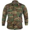 Propper BDU Coat Polycotton Twill Woodland -Military1st Shop propper bdu coat 4pk twill woodland