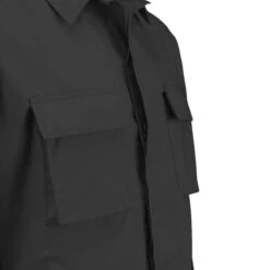 Propper BDU Coat Polycotton Ripstop Black -Military1st Shop propper bdu shirt black 3