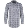 Propper Covert Button-Up Long Sleeve Shirt Ocean Blue Plaid -Military1st Shop propper covert button up long sleeve ocean blue 1