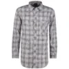 Propper Covert Button-Up Long Sleeve Shirt Steel Grey Plaid -Military1st Shop propper covert button up long sleeve steel grey 1