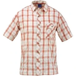 Propper Covert Button-Up Short Sleeve Shirt Brick Plaid