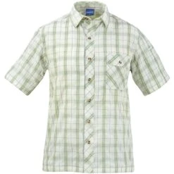 Propper Covert Button-Up Short Sleeve Shirt Sage Plaid