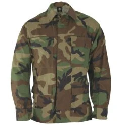 Propper Uniform BDU Coat Polycotton Ripstop Woodland