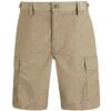 Propper BDU Shorts Polycotton Ripstop Khaki -Military1st Shop propper zip fly shorts khaki 1