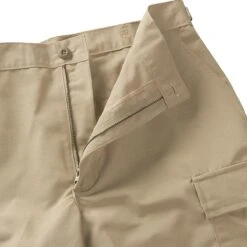 Propper BDU Shorts Polycotton Ripstop Khaki 7 Propper BDU Shorts Polycotton Ripstop Khaki -Military1st Shop propper zip fly shorts khaki 3