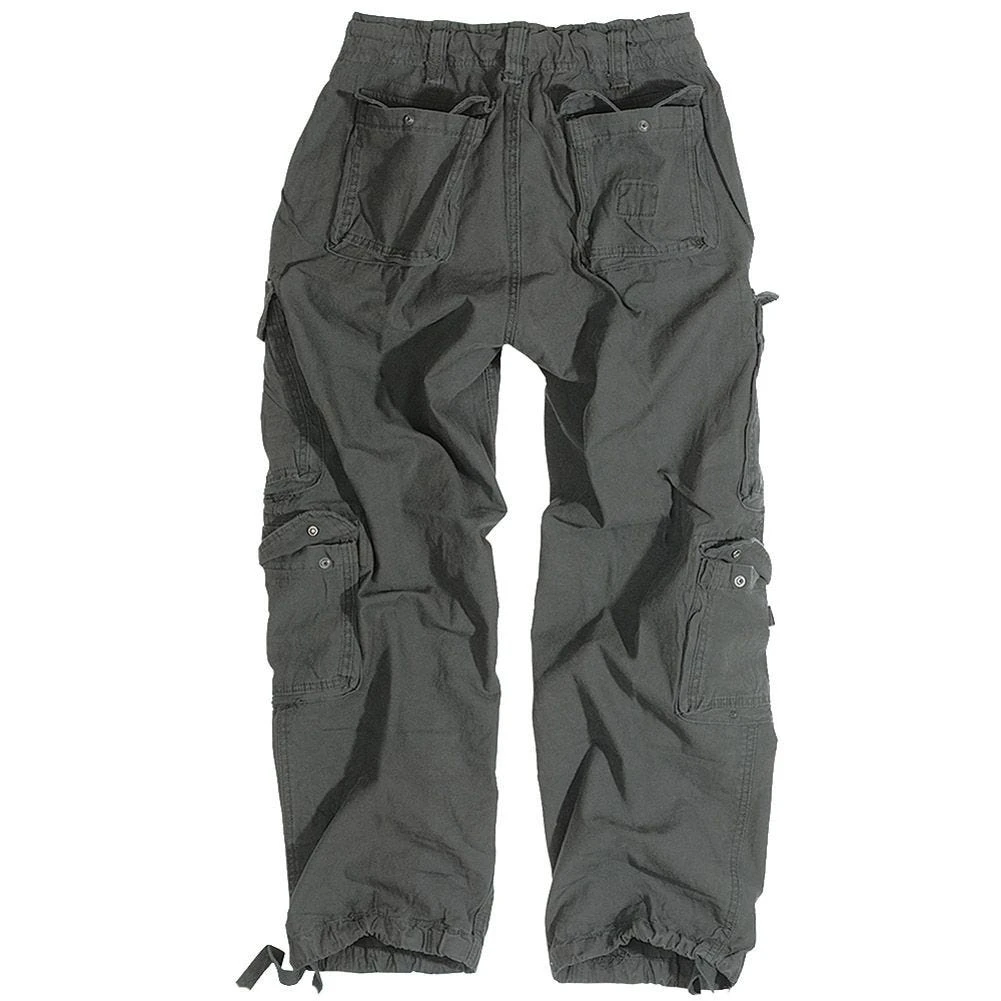 Surplus Airborne Vintage Trousers Black 4 Surplus Airborne Vintage Trousers Black - Image 2