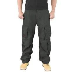 Surplus Airborne Vintage Trousers Black 9 Surplus Airborne Vintage Trousers Black -Military1st Shop surplus airborne trousers black 3bb 1