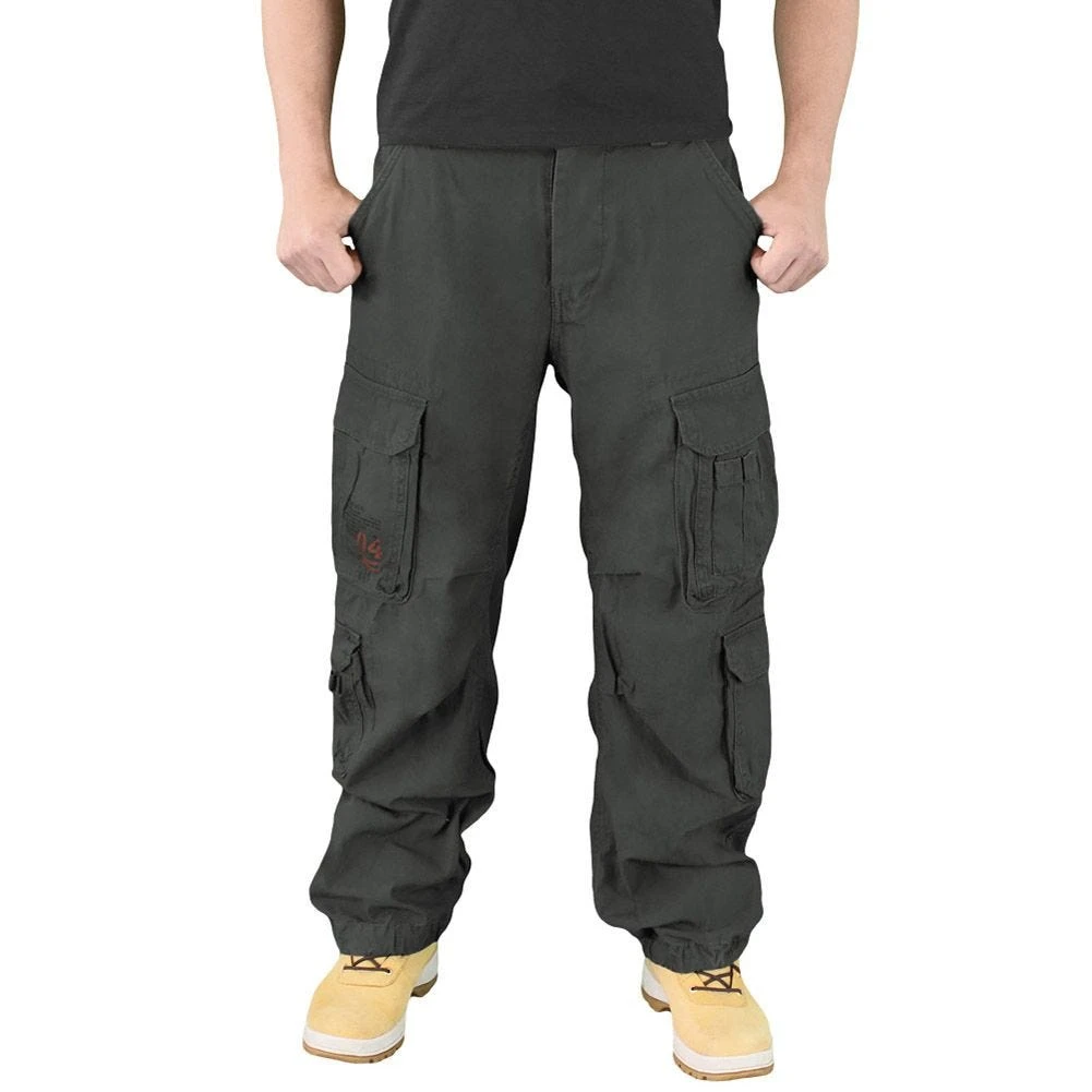 Surplus Airborne Vintage Trousers Black 5 Surplus Airborne Vintage Trousers Black - Image 3