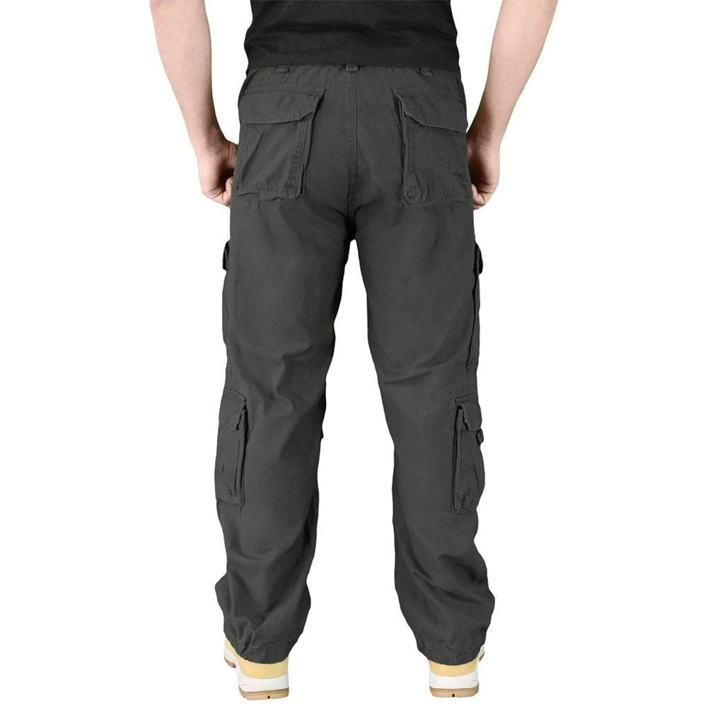 Surplus Airborne Vintage Trousers Black 7 Surplus Airborne Vintage Trousers Black - Image 5