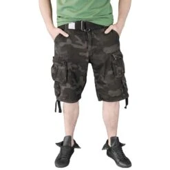 Surplus Division Shorts Black Camo -Military1st Shop surplus division shorts black camo3b