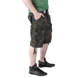 Surplus Division Shorts Black Camo -Military1st Shop surplus division shorts black camo4b