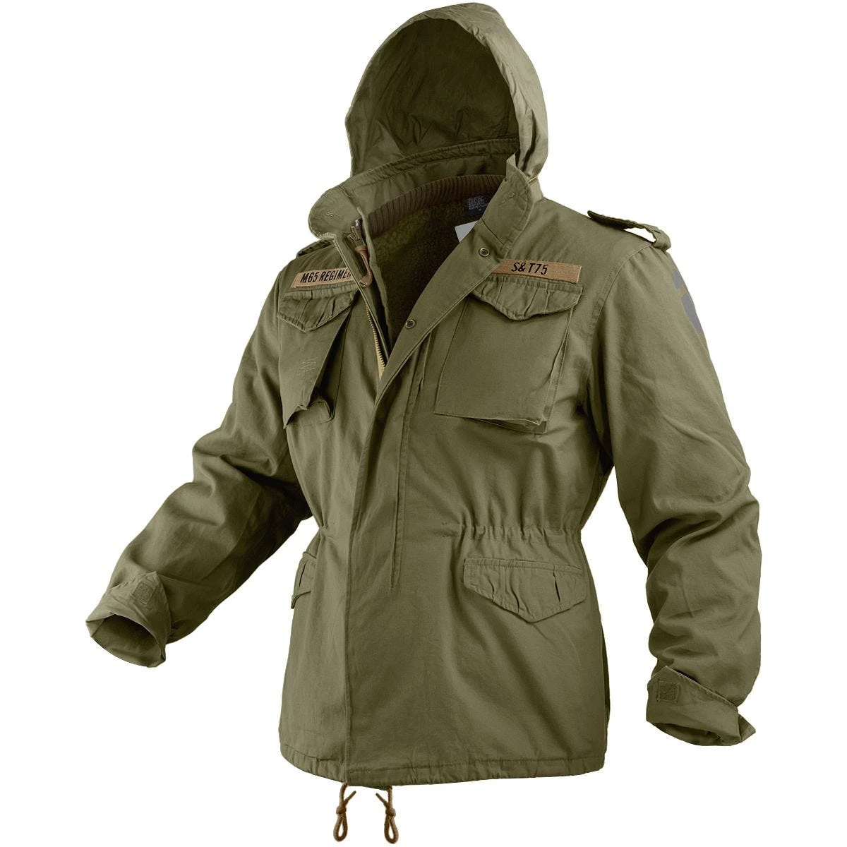 Surplus M65 Regiment Jacket Olive 4 Surplus M65 Regiment Jacket Olive - Image 2