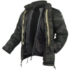 Surplus M65 Regiment Jacket Black Camo -Military1st Shop surplus regiment M65 jacket black camo 5