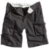 Surplus Trooper Shorts Black Washed -Military1st Shop surplus trooper shorts black washed 1
