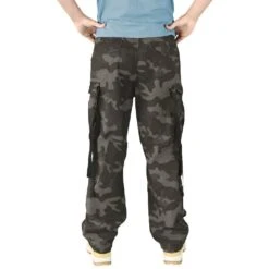 Surplus Vintage Fatigues Trousers Black Camo -Military1st Shop surplus vintage fatigues trousers black camo 55 1