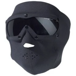 Swiss Eye Neoprene Face Mask With Integrated Goggles Black Smoke Lens