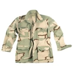Teesar BDU Shirt Ripstop Prewashed 3-Colour Desert
