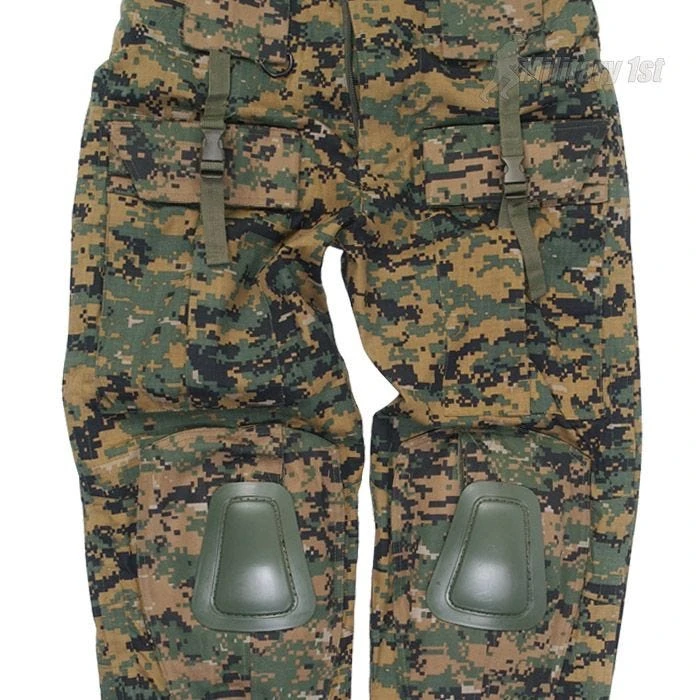 Mil-Tec Warrior Trousers With Knee Pads Digital Woodland 4 Mil-Tec Warrior Trousers With Knee Pads Digital Woodland - Image 2